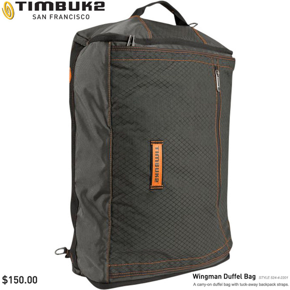 timbuk2 wingman duffel